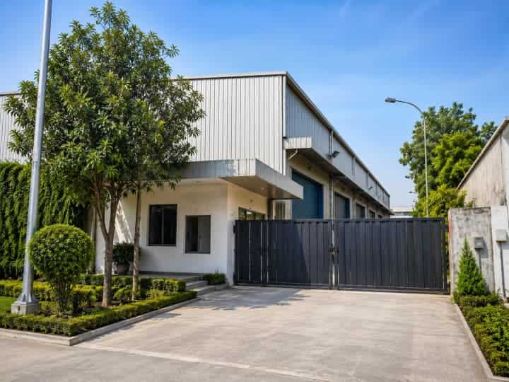 Industrial Office-Block Cum Shed for Sale